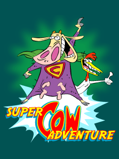 Приключения супер коровы (Super Cow Adventure) скачать игру для мобильного телефона