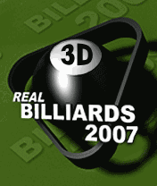 3D Реальный Бильярд 2007 (3D Real Billiards 2007) скачать игру для мобильного телефона