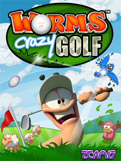 Worms Crazy Golf 2007 скачать игру для мобильного телефона
