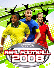 Реальный футбол 2008 3D (Real Football 2008 3D) скачать игру для мобильного телефона
