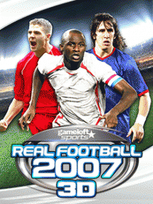 Реальный футбол 2007 3D (2007 Real Football 3D) скачать игру для мобильного телефона